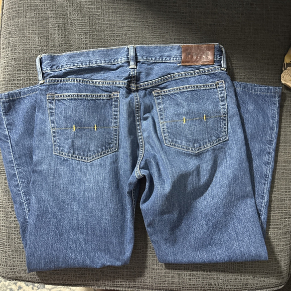 EUC MEN’S POLO RALPH LAUREN CLASSIC FIT JEANS DENIM SIZE 34 WAIST 30 LENGTH BLUE - Picture 9 of 9